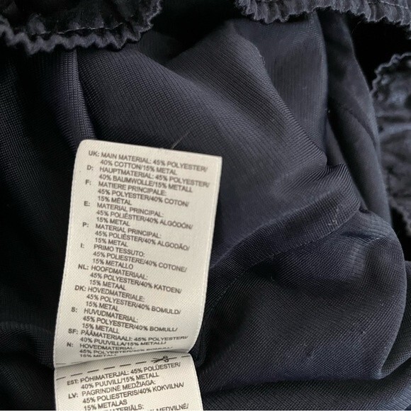 ADIDAS Couture Navy SuperStar Moscow Track Pant Textured Womens Size Small - Picture 8 of 10